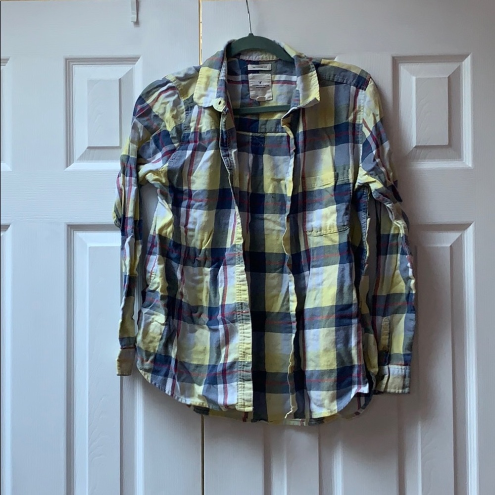 American eagle - women’s flannel - L